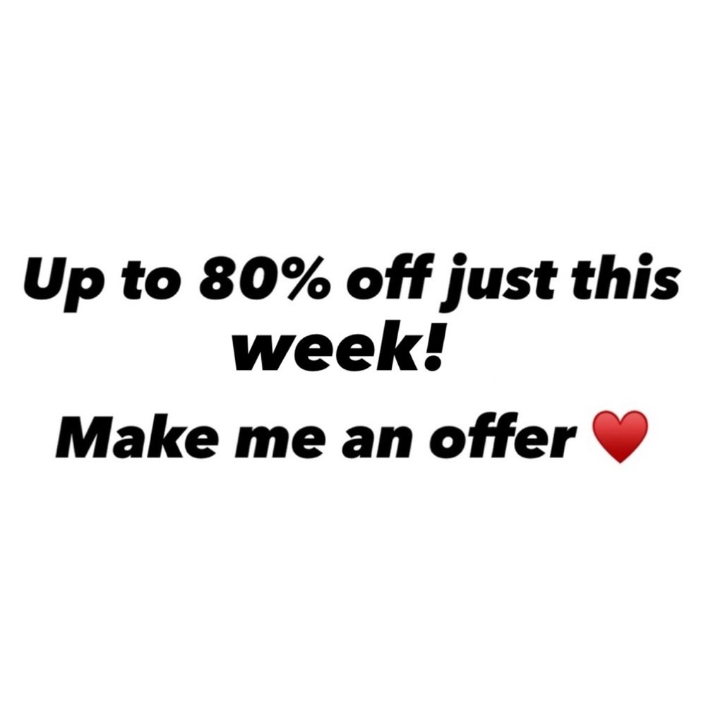 BIG DISCOUNTS